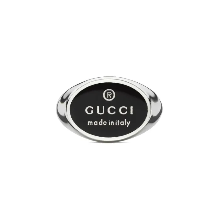 Gucci Rings Gucci Sterling Silver Trademark Ring