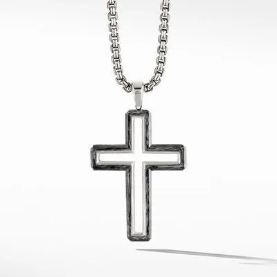 Necklaces David Yurman David Yurman 37mm Open Cross Pendant