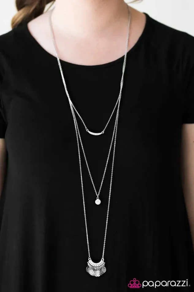 Necklaces Paparazzi Jewelry Paparazzi Necklace Adventures Are Forever White