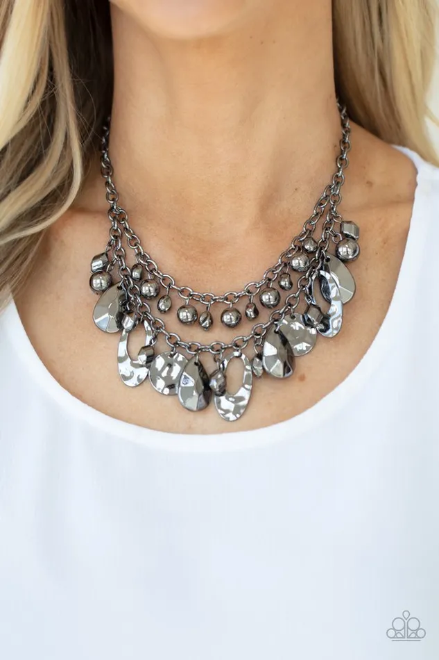Necklaces Paparazzi Jewelry Paparazzi Necklace Extra Exhilarating Black