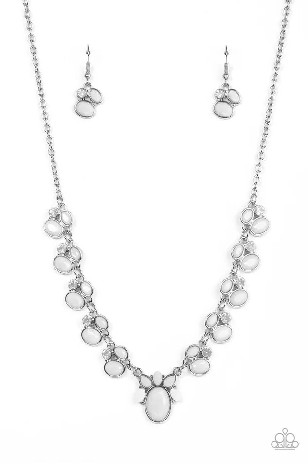 Necklaces Paparazzi Jewelry Paparazzi Necklace Fairytale Forte White
