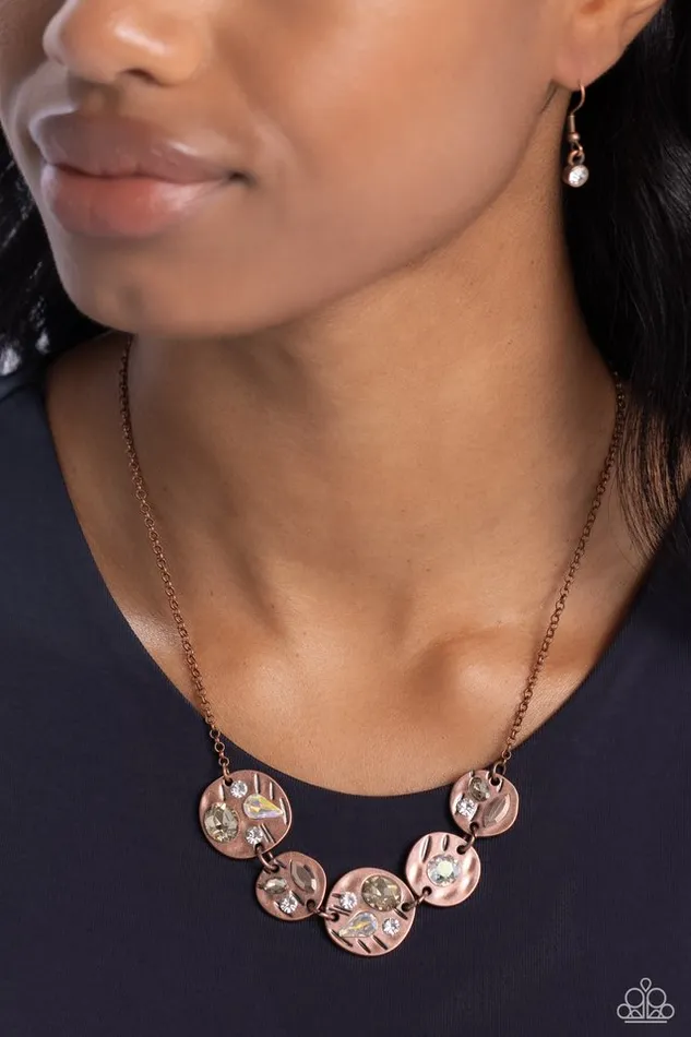 Necklaces Paparazzi Jewelry Paparazzi Necklace Handcrafted Honor Copper