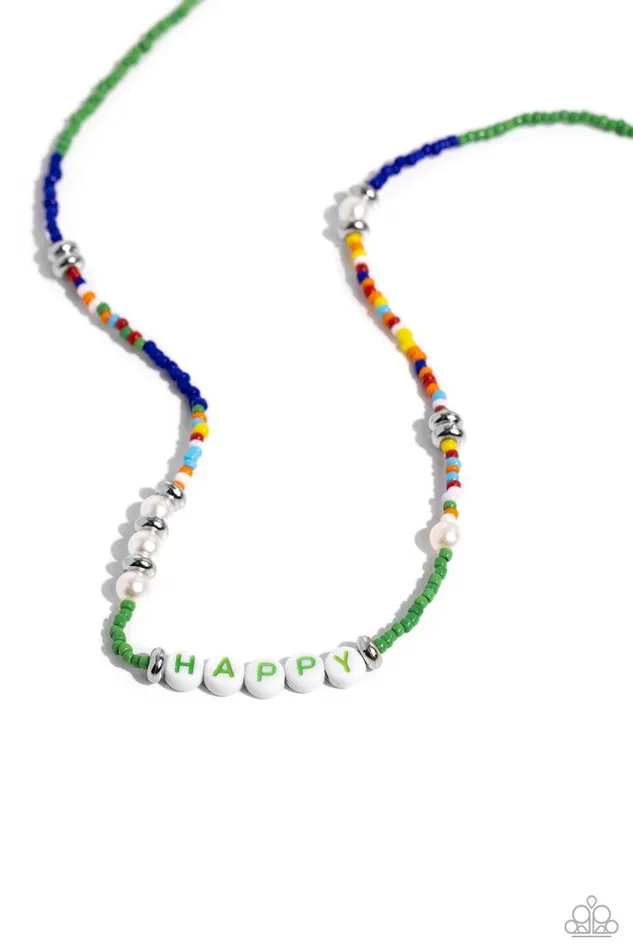 Necklaces Paparazzi Jewelry Paparazzi Necklace Happy to See You Green Necklaces Paparazzi Jewelry Paparazzi Necklace Happy to See You Green
