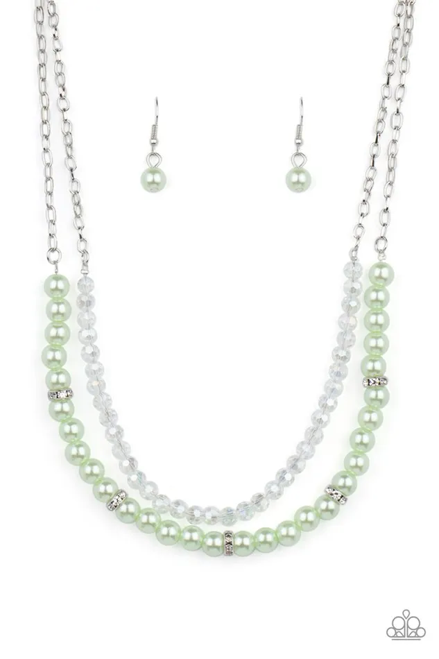 Necklaces Paparazzi Jewelry Paparazzi Necklace Parisian Princess Green Necklaces Paparazzi Jewelry Paparazzi Necklace Parisian Princess Green