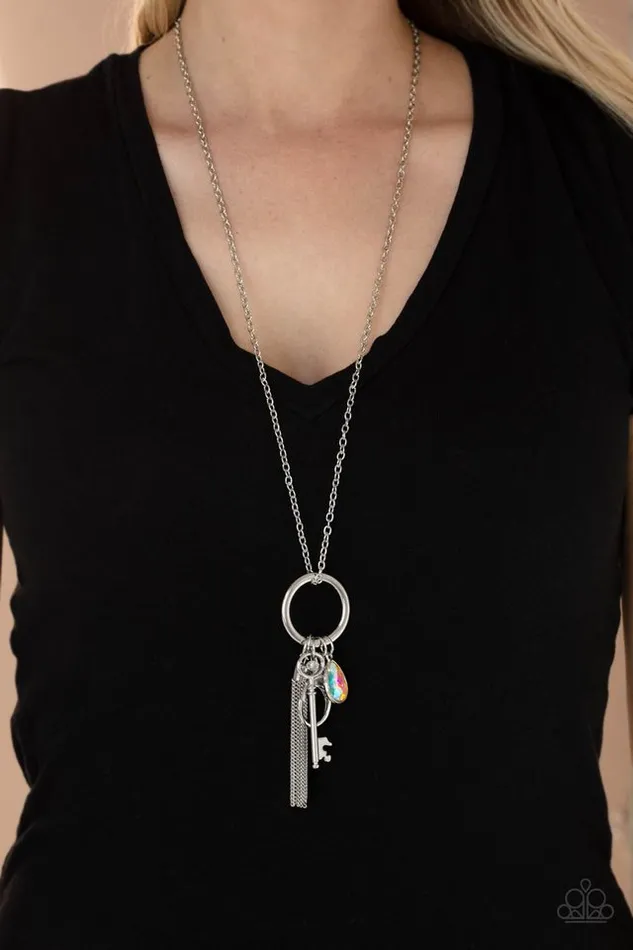 Necklaces Paparazzi Jewelry Paparazzi Necklace Unlock Your Sparkle Multi