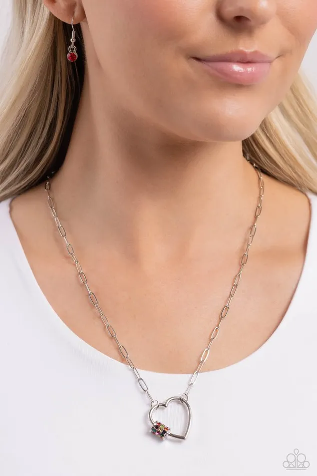 Necklaces Paparazzi Necklace Affectionate Attitude Multi Paparazzi Jewelry