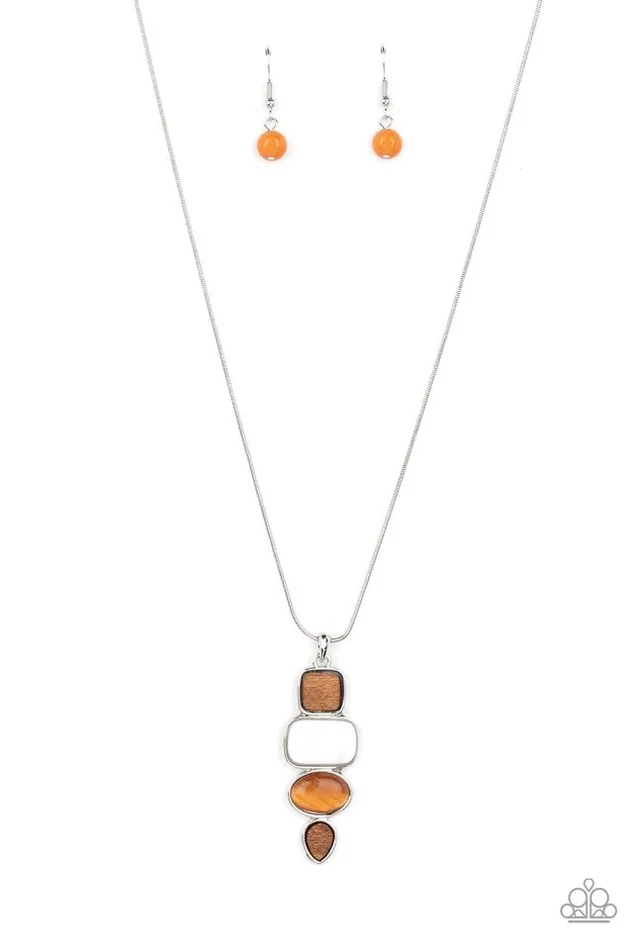 Necklaces Paparazzi Necklace Elemental Energy Orange Paparazzi Jewelry Necklaces Paparazzi Necklace Elemental Energy Orange Paparazzi Jewelry