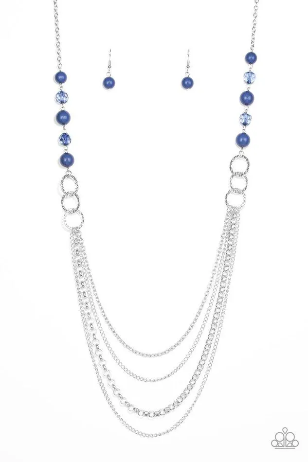 Necklaces Paparazzi Necklace Vividly Vivid Blue Paparazzi Jewelry