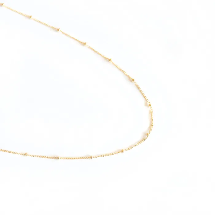 Necklaces The Rose Gypsy Gold Filled Satellite Necklace