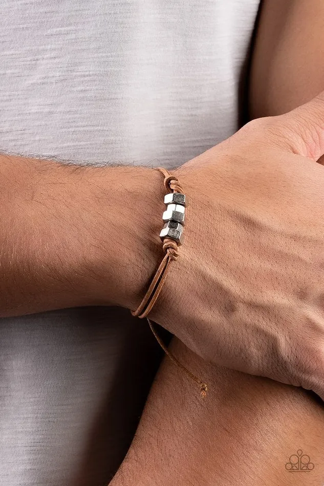Paparazzi Bracelet Bolt Out Brown Paparazzi Jewelry Bracelets