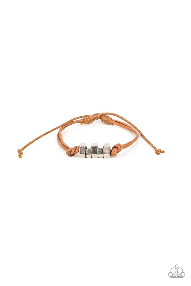Paparazzi Bracelet Bolt Out Brown Paparazzi Jewelry Bracelets Paparazzi Bracelet Bolt Out Brown Paparazzi Jewelry Bracelets