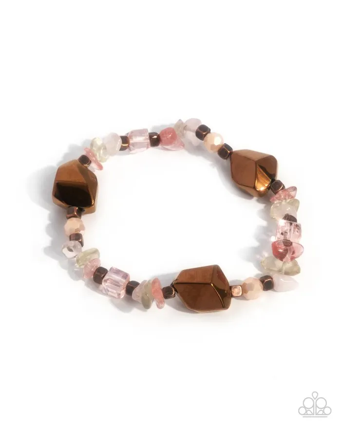 Paparazzi Bracelet Eclectic Ease Copper Paparazzi Jewelry Bracelets Paparazzi Bracelet Eclectic Ease Copper Paparazzi Jewelry Bracelets