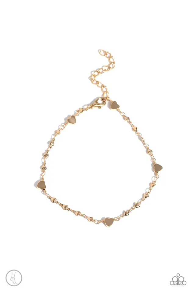 Paparazzi Bracelet Highlighting My Heart Gold Paparazzi Jewelry Bracelets Paparazzi Bracelet Highlighting My Heart Gold Paparazzi Jewelry Bracelets