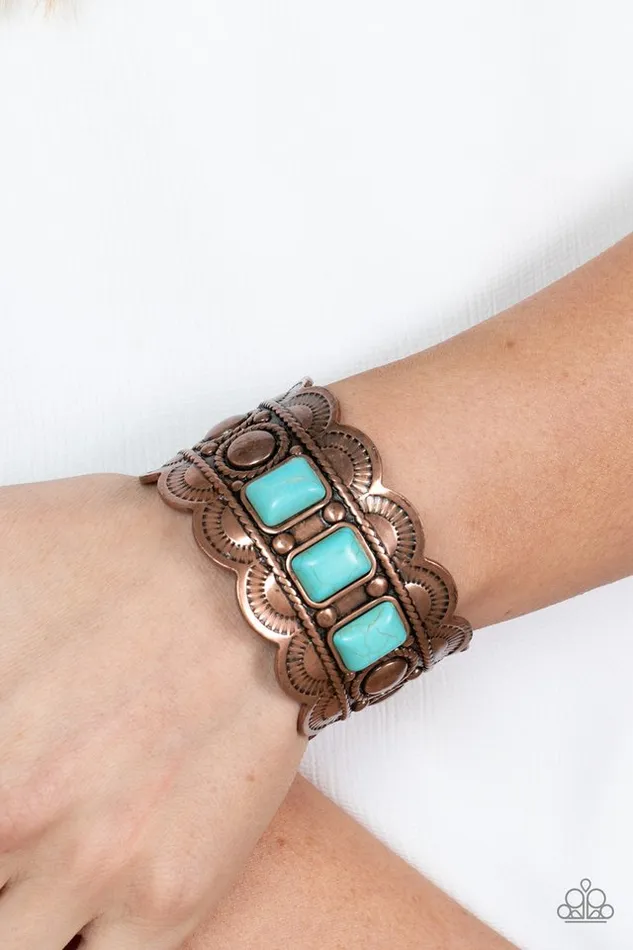 Paparazzi Bracelet Rio Rancho Retreat Copper Paparazzi Jewelry Bracelets