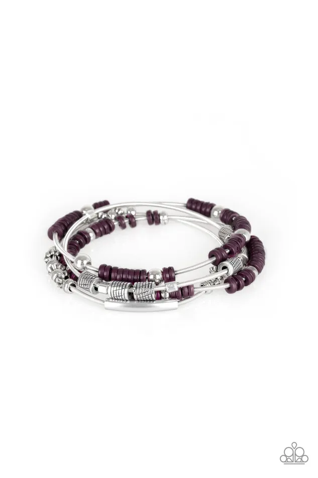 Paparazzi Bracelet Tribal Spunk Purple Paparazzi Jewelry Bracelets Paparazzi Bracelet Tribal Spunk Purple Paparazzi Jewelry Bracelets