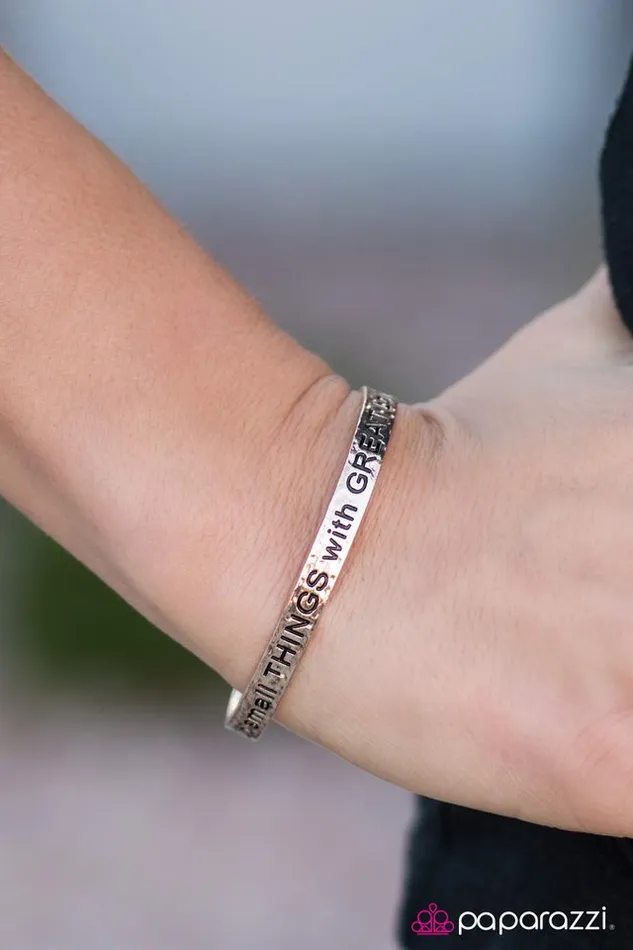 Paparazzi Bracelet With Great Love Rose Gold Paparazzi Jewelry Bracelets