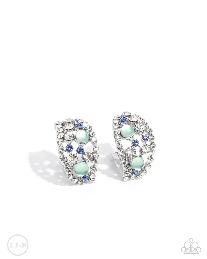 Paparazzi Earring Elite Embrace Green Paparazzi Jewelry Earrings Paparazzi Earring Elite Embrace Green Paparazzi Jewelry Earrings