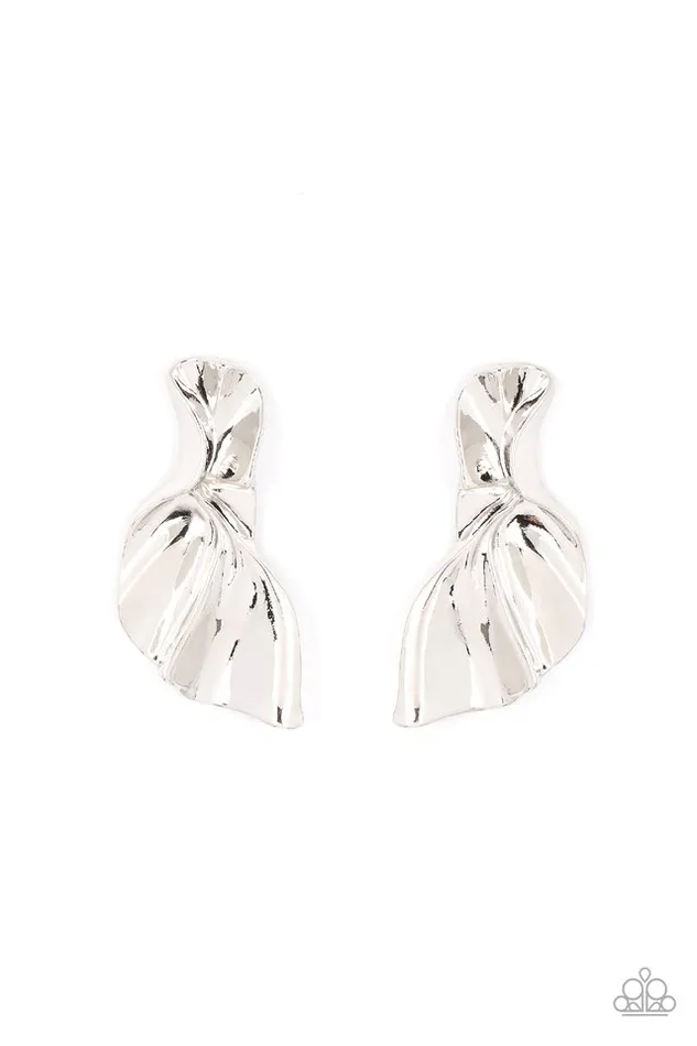 Paparazzi Earring METALPhysical Mood Silver Paparazzi Jewelry Earrings Paparazzi Earring METALPhysical Mood Silver Paparazzi Jewelry Earrings