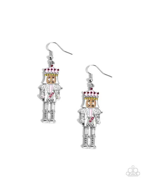 Paparazzi Earring Nutcracker Nostalgia Paparazzi Jewelry Earrings