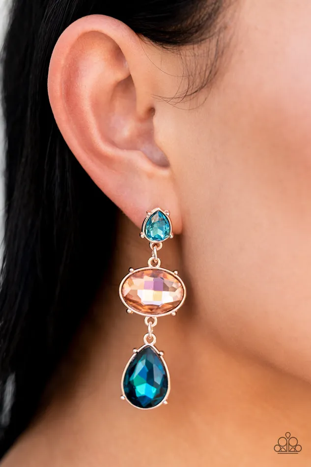 Paparazzi Earring Royal Appeal multi Paparazzi Jewelry Earrings