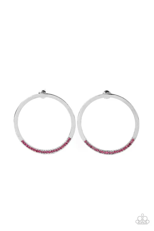 Paparazzi Earring Spot On Opulence Pink Paparazzi Jewelry Earrings Paparazzi Earring Spot On Opulence Pink Paparazzi Jewelry Earrings