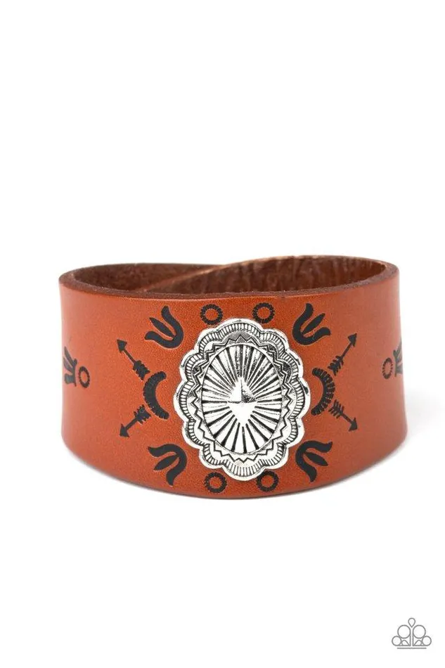 Paparazzi Jewelry Bracelets Paparazzi Bracelet Desert Badlands Brown Paparazzi Jewelry Bracelets Paparazzi Bracelet Desert Badlands Brown
