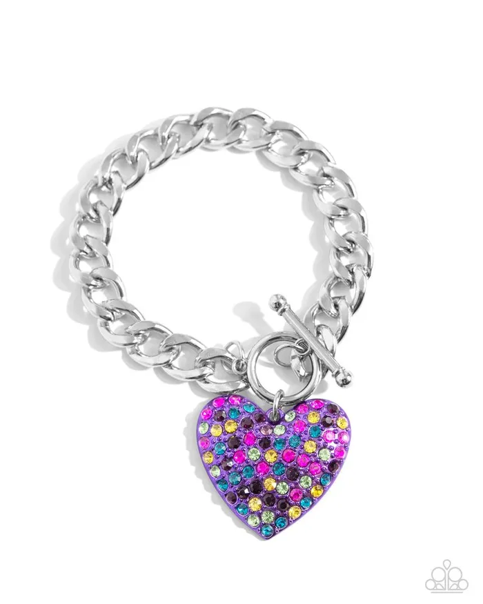 Paparazzi Jewelry Bracelets Paparazzi Bracelet Enamored Elegance Purple Paparazzi Jewelry Bracelets Paparazzi Bracelet Enamored Elegance Purple