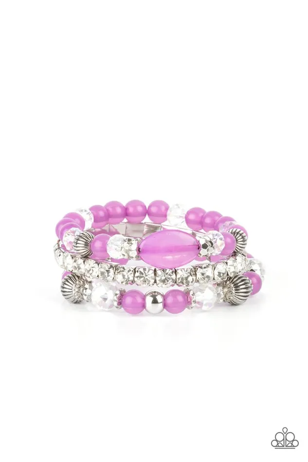 Paparazzi Jewelry Bracelets Paparazzi Bracelet Ethereal Etiquette Purple Paparazzi Jewelry Bracelets Paparazzi Bracelet Ethereal Etiquette Purple
