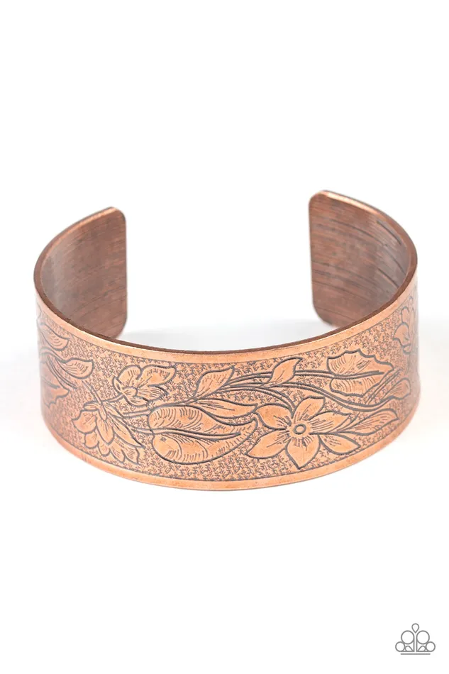 Paparazzi Jewelry Bracelets Paparazzi Bracelet Garden Variety Copper