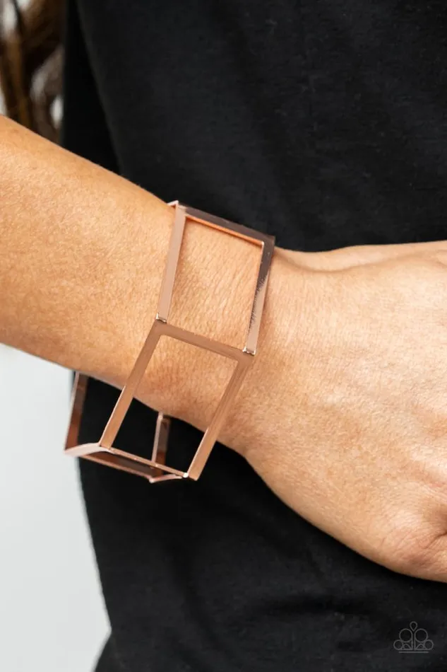Paparazzi Jewelry Bracelets Paparazzi Bracelet Gen HEX Copper