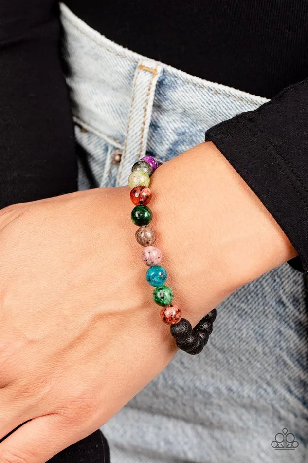 Paparazzi Jewelry Bracelets Paparazzi Bracelet LAVA Language Multi