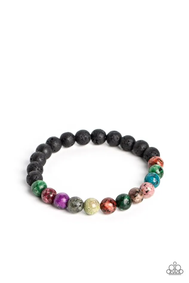 Paparazzi Jewelry Bracelets Paparazzi Bracelet LAVA Language Multi Paparazzi Jewelry Bracelets Paparazzi Bracelet LAVA Language Multi