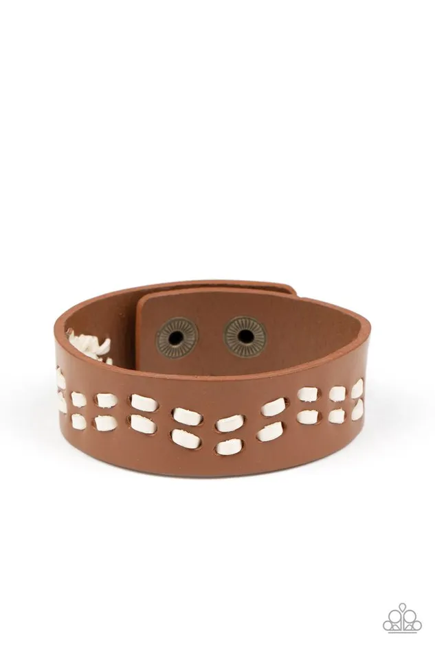 Paparazzi Jewelry Bracelets Paparazzi Bracelet Leather Is My Favorite Color Brown
