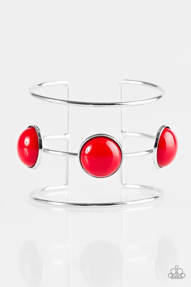 Paparazzi Jewelry Bracelets Paparazzi Bracelet Lush Lagoon Red