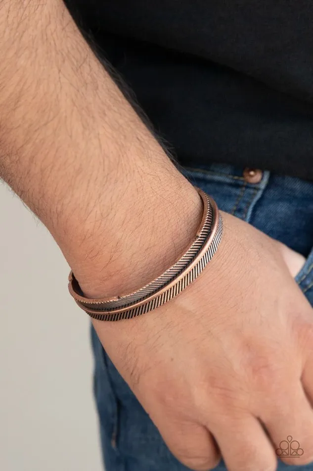 Paparazzi Jewelry Bracelets Paparazzi Bracelet QUILLCall Copper