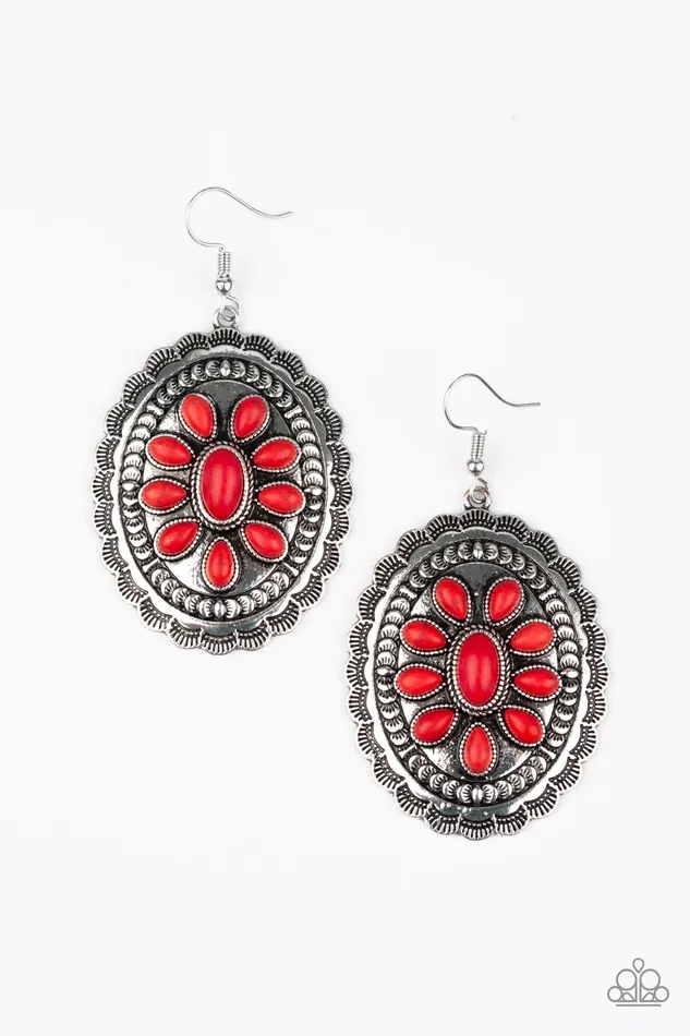 Paparazzi Jewelry Earrings Paparazzi Earring Absolutely Apothecary Red