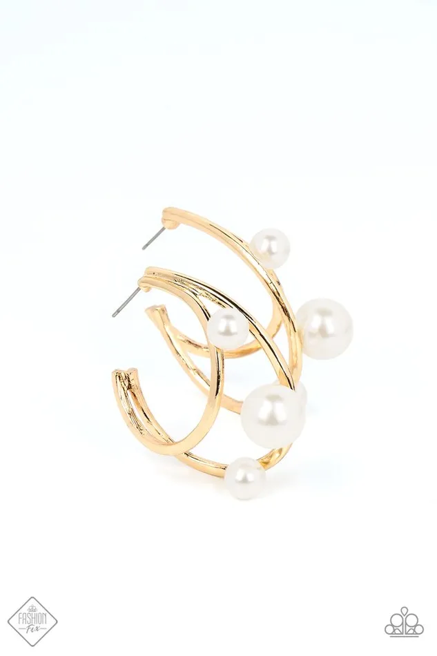 Paparazzi Jewelry Earrings Paparazzi Earring Metro Pier Gold Paparazzi Jewelry Earrings Paparazzi Earring Metro Pier Gold