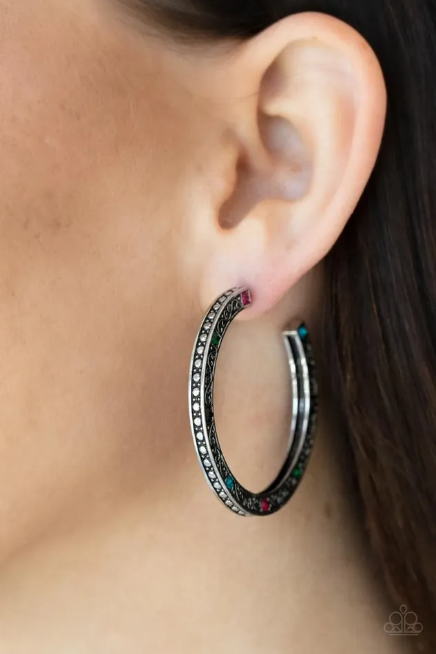 Paparazzi Jewelry Earrings Paparazzi Earring Richly Royal Multi