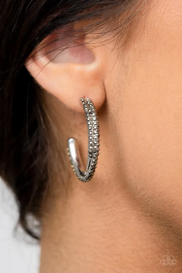 Paparazzi Jewelry Earrings Paparazzi Earring Trail Of Twinkle Silver