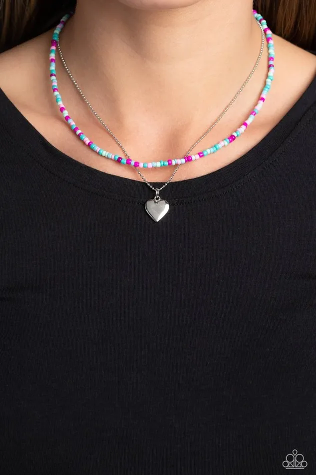 Paparazzi Jewelry Necklaces Paparazzi Necklace Candy Store Blue
