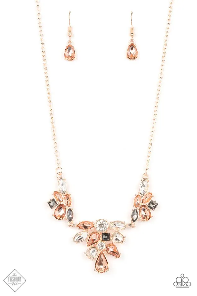 Paparazzi Jewelry Necklaces Paparazzi Necklace Completely Captivated Rose Gold Paparazzi Jewelry Necklaces Paparazzi Necklace Completely Captivated Rose Gold
