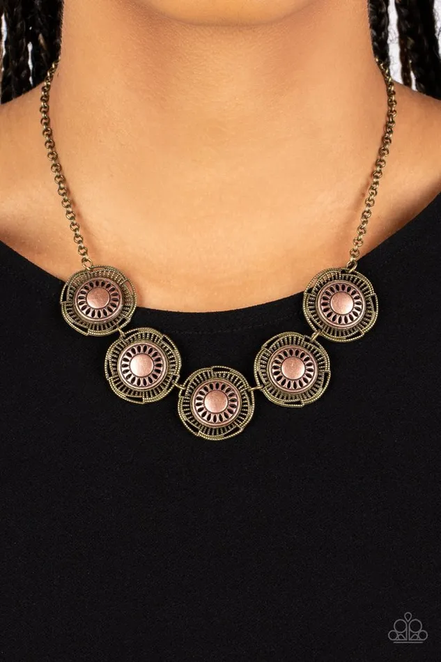 Paparazzi Jewelry Necklaces Paparazzi Necklace Desert Dcor Multi