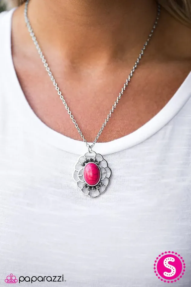 Paparazzi Jewelry Necklaces Paparazzi Necklace Nashville Rhythm Pink