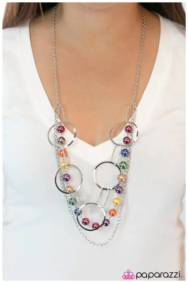 Paparazzi Jewelry Necklaces Paparazzi Necklace Parade Of Lights Multi