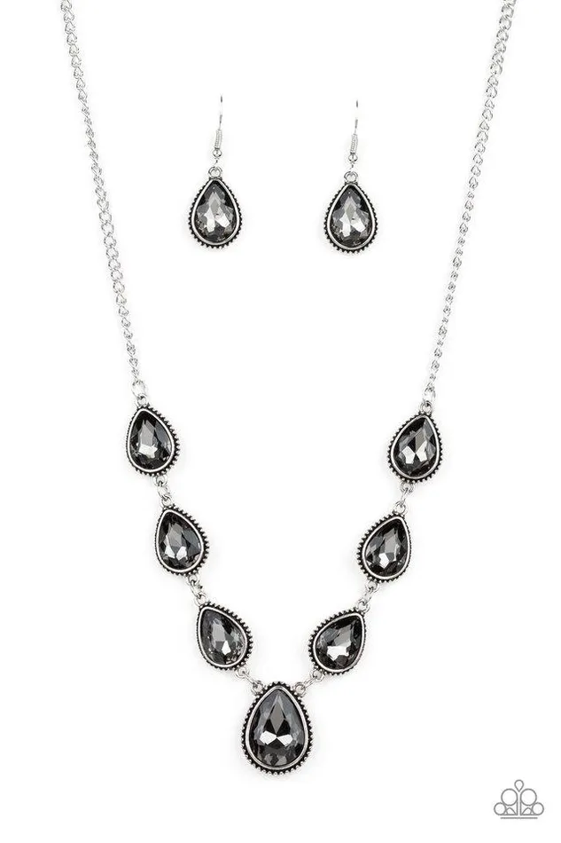 Paparazzi Jewelry Necklaces Paparazzi Necklace Socialite Social Silver