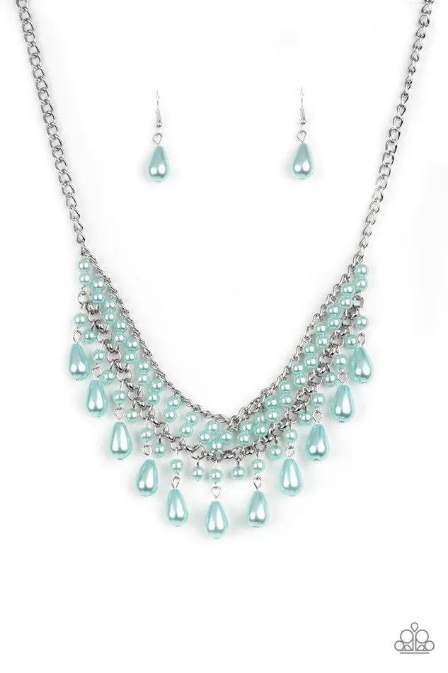 Paparazzi Jewelry Necklaces Paparazzi Necklace The Guest List Blue