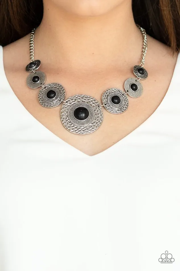 Paparazzi Jewelry Necklaces Paparazzi Necklace Tiger Trap Black