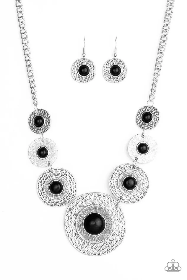 Paparazzi Jewelry Necklaces Paparazzi Necklace Tiger Trap Black Paparazzi Jewelry Necklaces Paparazzi Necklace Tiger Trap Black