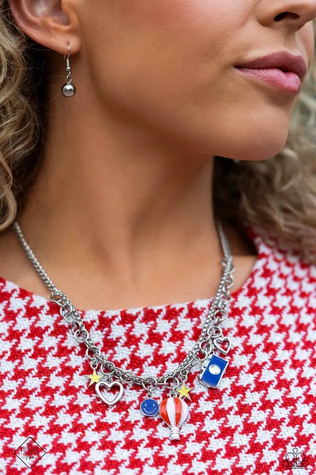 Paparazzi Jewelry Necklaces Paparazzi Necklace Tourist Timeline Multi