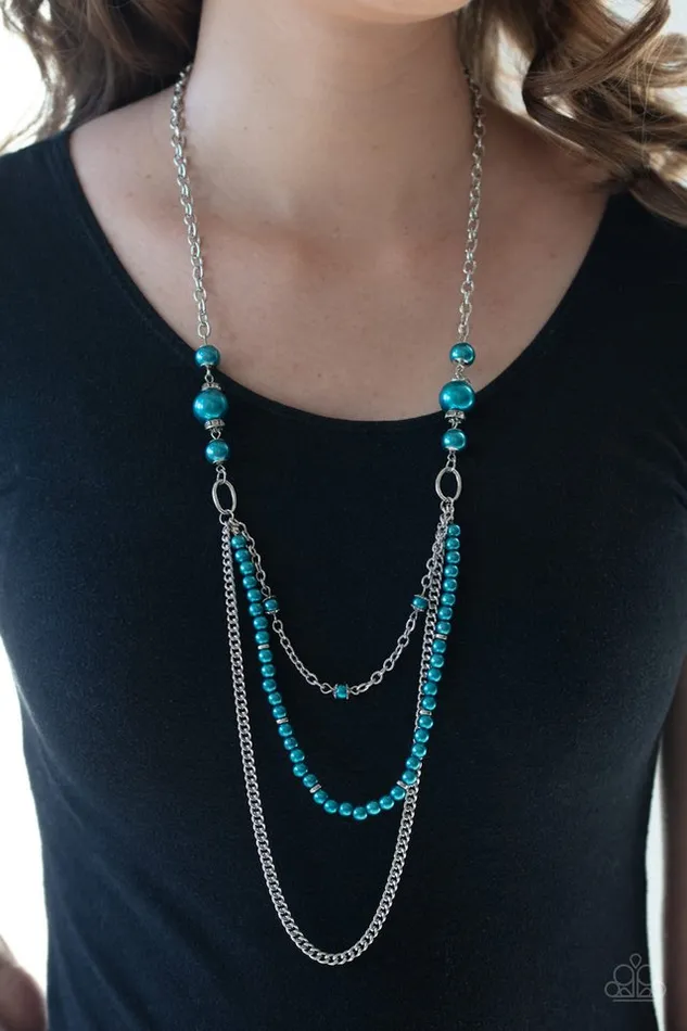 Paparazzi Jewelry Necklaces Paparazzi Necklace Very Vintage Blue